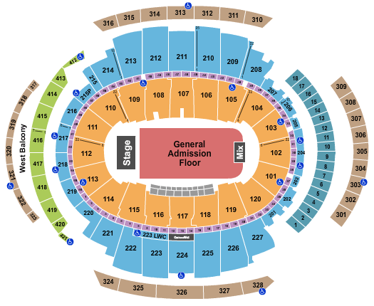 Madison Square Garden Vulfpeck Seating Chart